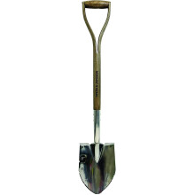 Spear & Jackson 4650PS Traditional Stainless Planting Spade, Brown