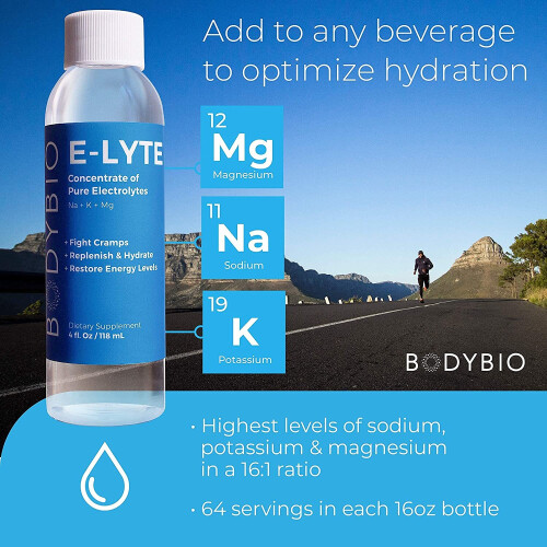BodyBio, E-Lyte, 16 fl oz (473 ml) 2