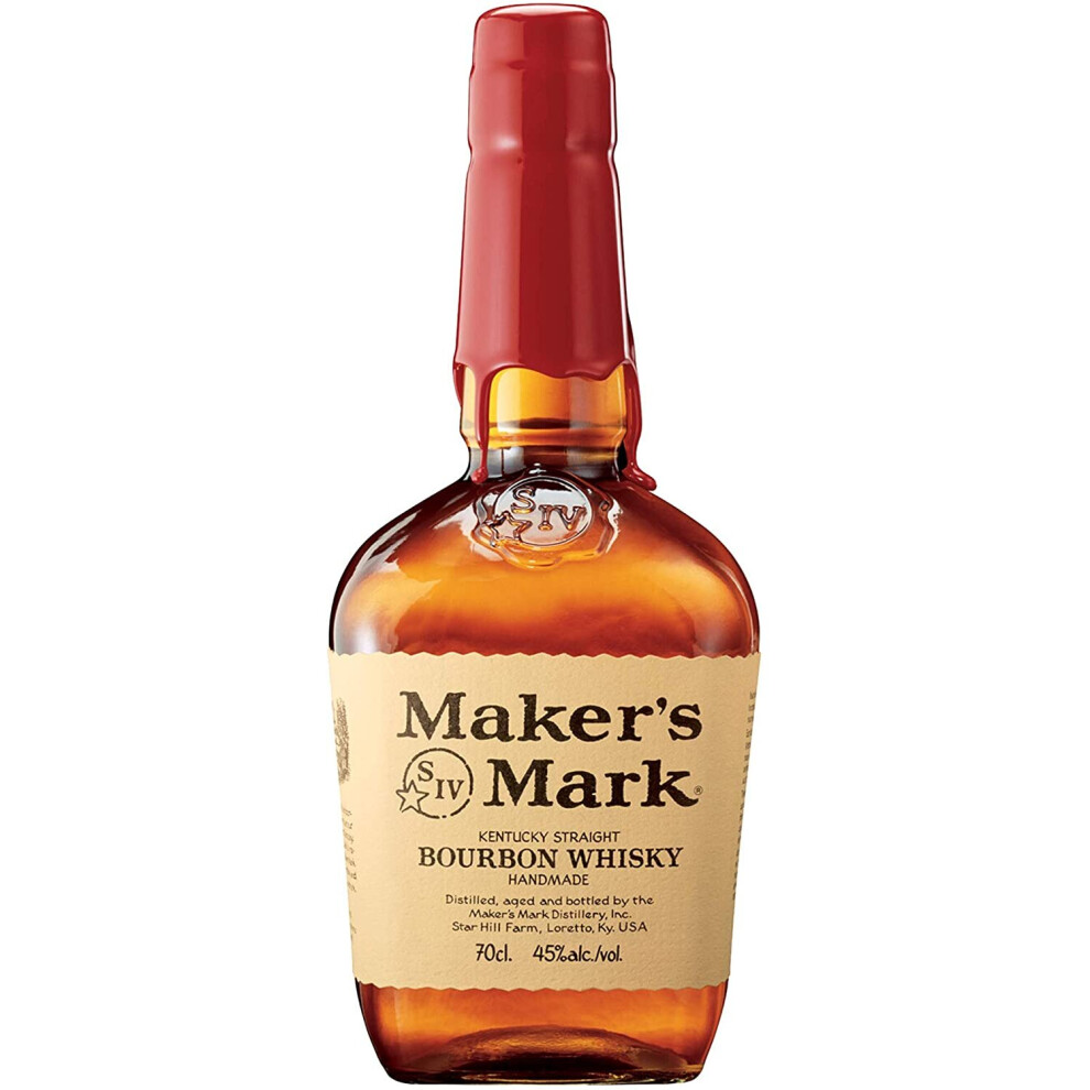 Maker's Mark Bourbon Whisky, 70 Cl