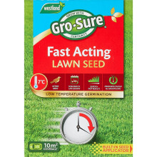 Gro-Sure Fast Acting Lawn Seed, 10 m2, 300 g