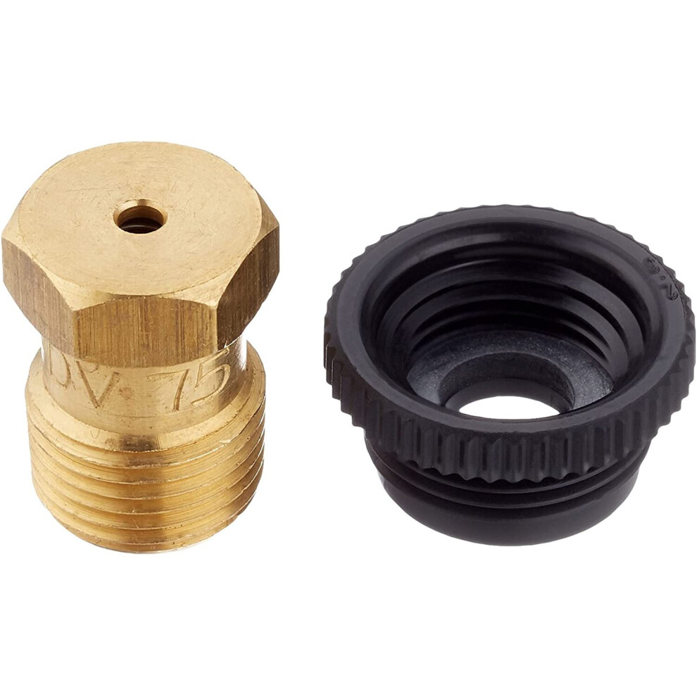 GARDENA Sprinklersystem Drain Valve: Accessories for T-Joint, 25 mm x 3/4” female thread, for frost protection when the automatic sprinkler system i