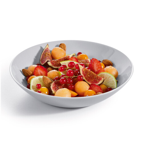 (Grey, 6 Soup Bowls) Luminarc Round 18pc Glass Dinner Set Dinnerware 2