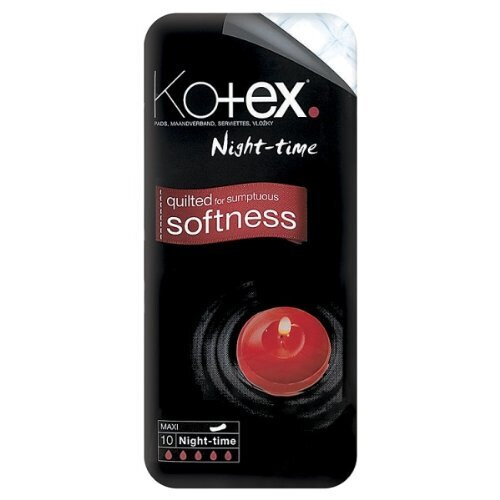Kotex Maxi Night Time Sanitary Towels 4x10 Pack