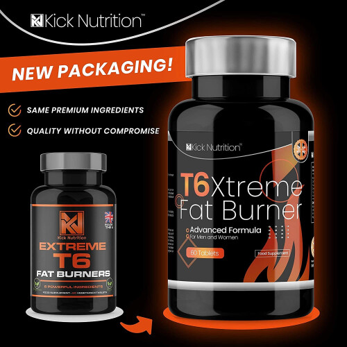 Extreme T6 High Strength Fat Burners Weight Management for Men