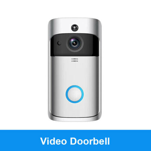 Ranpo (Silver) WiFi Visual Remote Doorbell Home Security Smart Doorbell 2