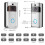 Ranpo (Silver) WiFi Visual Remote Doorbell Home Security Smart Doorbell 1