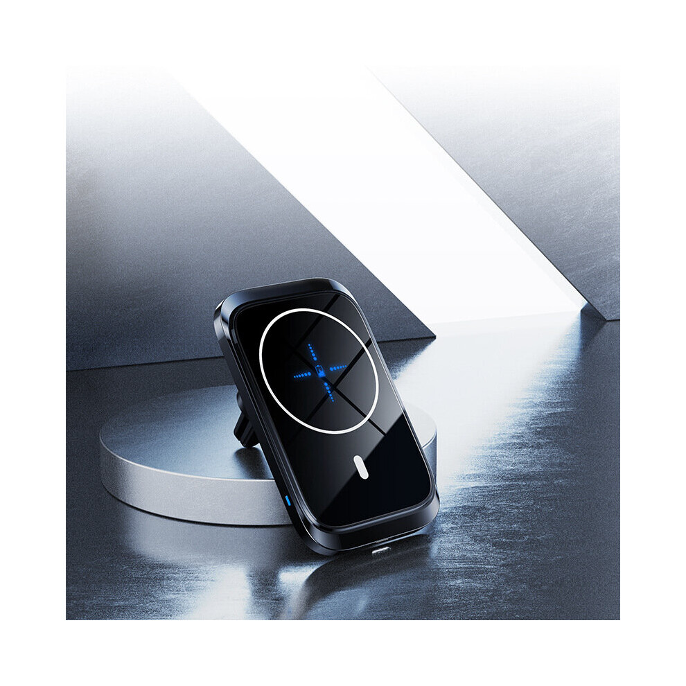 Magnetic Wireless Car Charger Fast Charging Compatible With Magsafe Car Charger Air Vent Mount 7348687263343