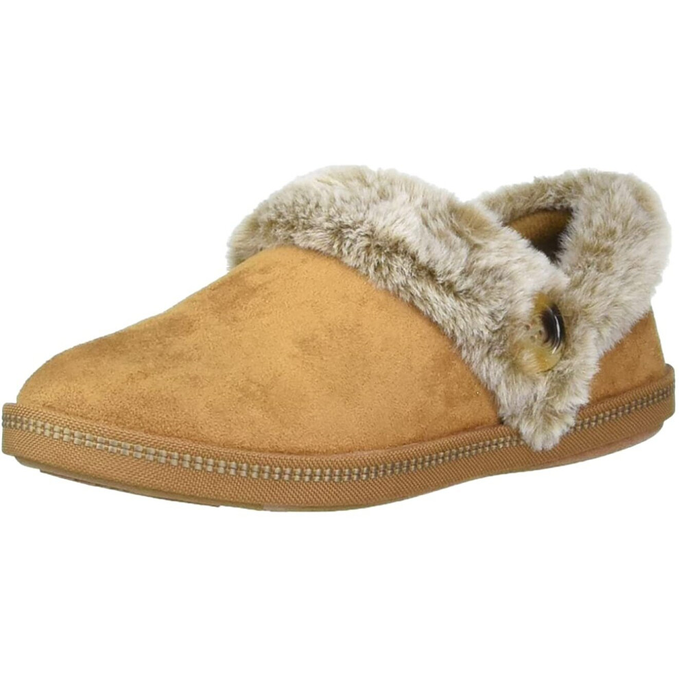 (3 UK, Chestnut) Skechers Womens/Ladies Cozy Campfire Fresh Toast Slippers