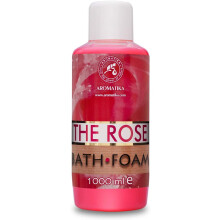 Bath Foam with Rose Essential Oil 1000ml - Body Care - Good Sleep - Beauty - Bathing - Body Care - Wellness - Relax - Aromatherapy - Spa - Rose Aroma