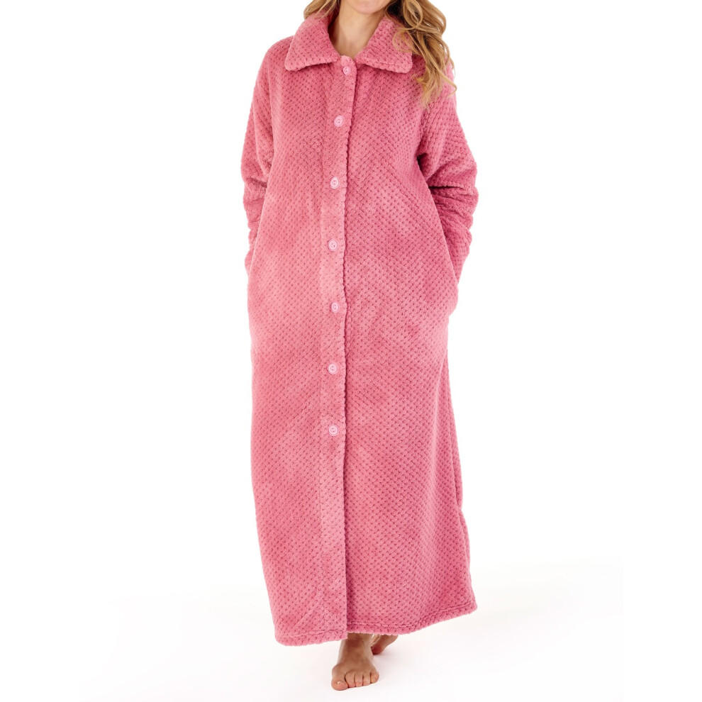 (Pink, Small) Slenderella HC4328 Women's Dressing Gown