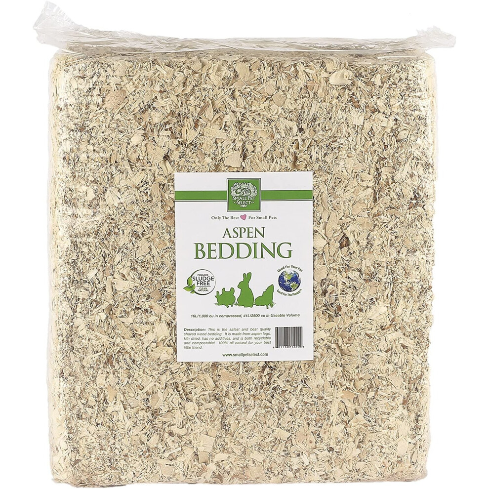 Small Pet Select Aspen Bedding, 41L