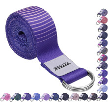 (Design 12) RDX Yoga Strap Adjustable + D-Ring Buckle Durable