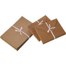 Papermania A6 Recycled Kraft Blank Card and Envelope, Pack of 50