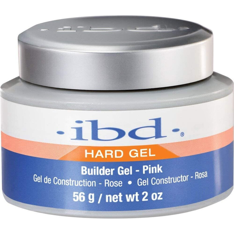 IBD Treatments Nail Polish, Pink Builder Gel 56 g