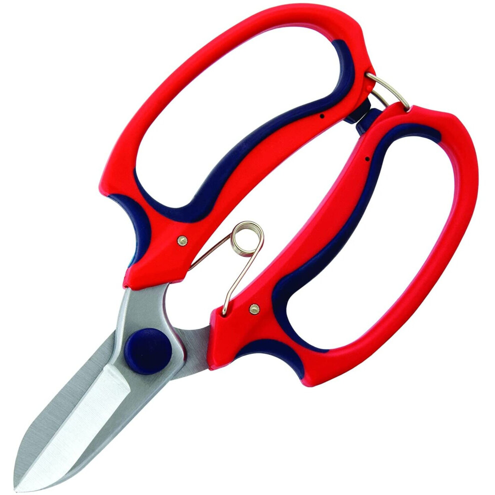 Spear & Jackson 4252GSSF Soft-Feel Garden Scissors - Red