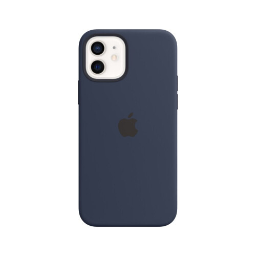 Silicone Case with MagSafe for iPhone 12 & 12 Pro - Deep Navy