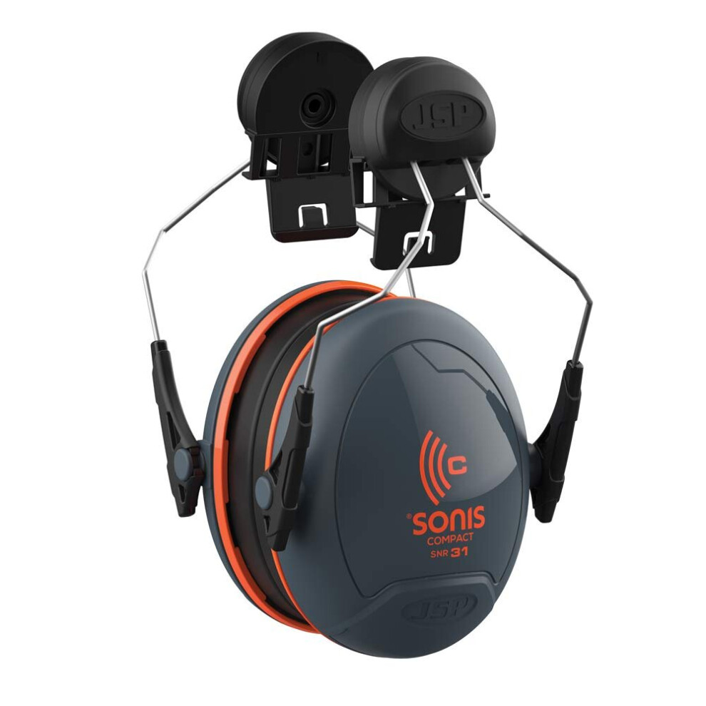 JSP Sonis Compact Helmet Mounted Ear Defenders - SNR 31 - (AEB030-0CY-000)