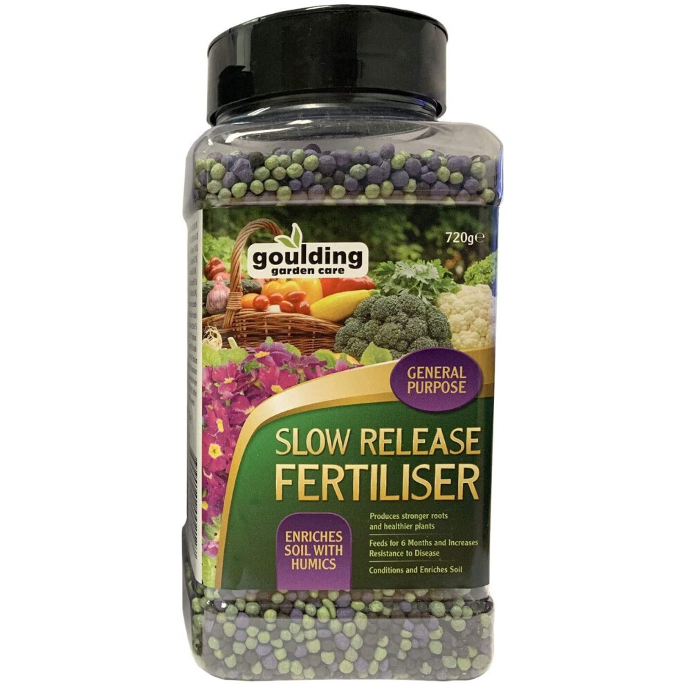 Goulding Slow Release Fertiliser General Purpose Granular Plant Feed, Brown
