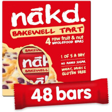 Nakd Bakewell Tart 35g Bar- Multi Pack Case of 48 Bars
