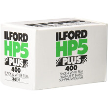 Ilford 1574577 HP5 Plus, Black and White Print Film, 35 mm, ISO 400, 36 Exposures 2 PACK
