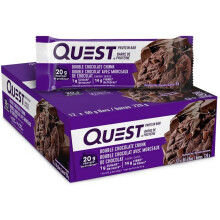 Quest Nutrition Bar Double Chocolate Chunk 12/Box, 720 g