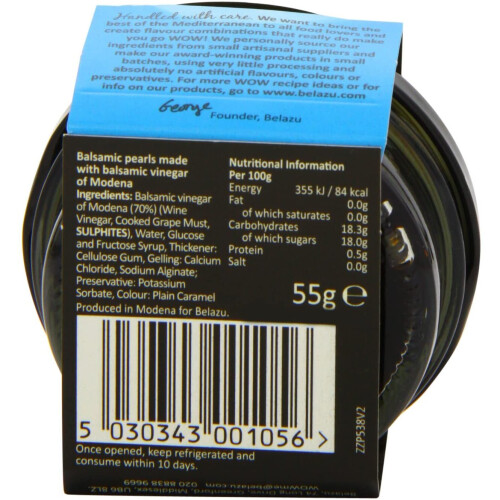 Belazu Balsamic Pearls 55 g