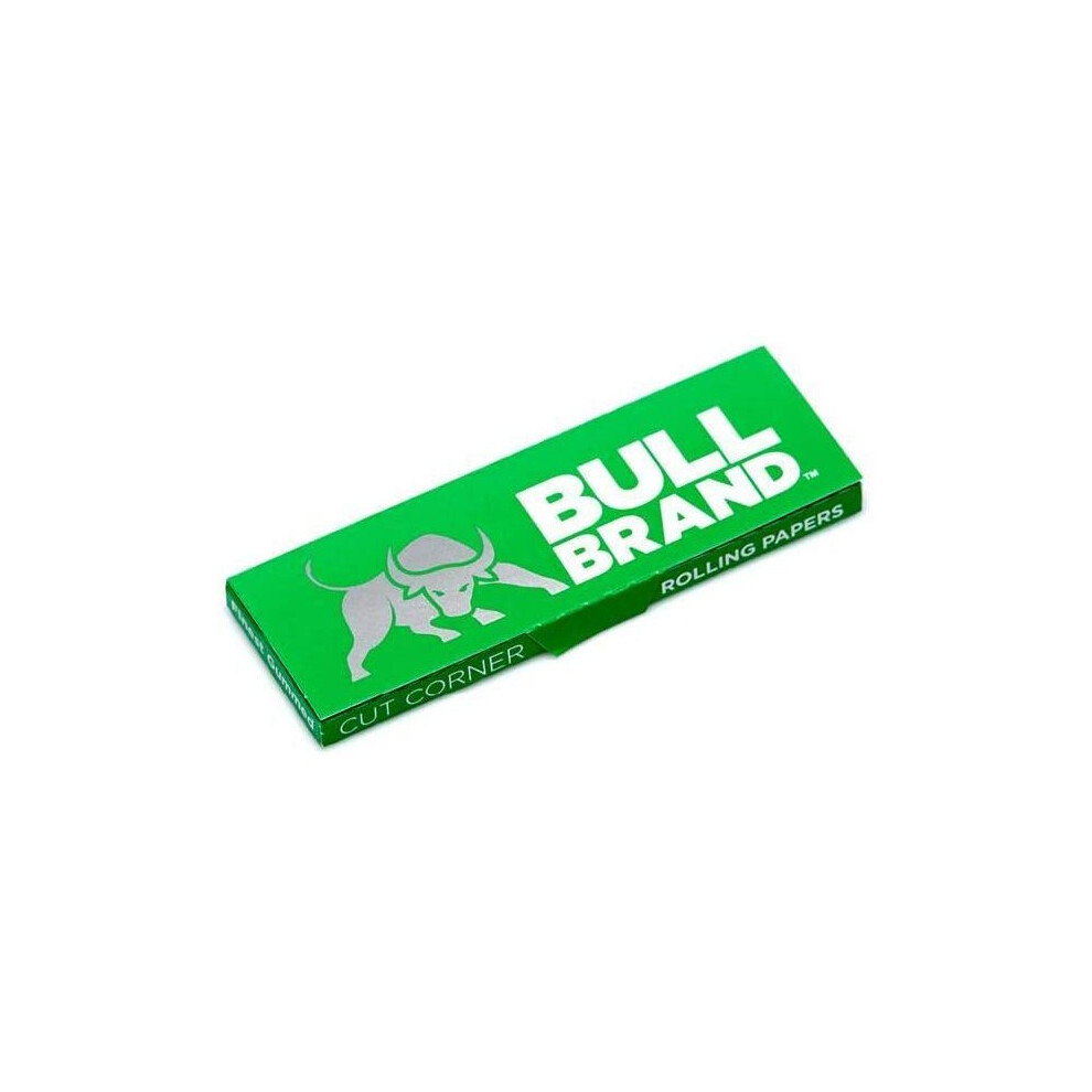 Bull Brand Green Cut Corner 25-Piece Rolling Papers