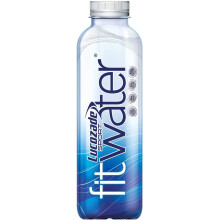 Lucozade Sport Fit Water - 12 Bottles x 600ml - Purified Spring Water Drink - 4 Key Electrolytes - Zero Calories - Enhances Hydration & Fuels Performa