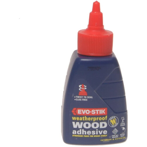Evo Stik Wood Adhesive Weatherproof 125ml 716063 on OnBuy