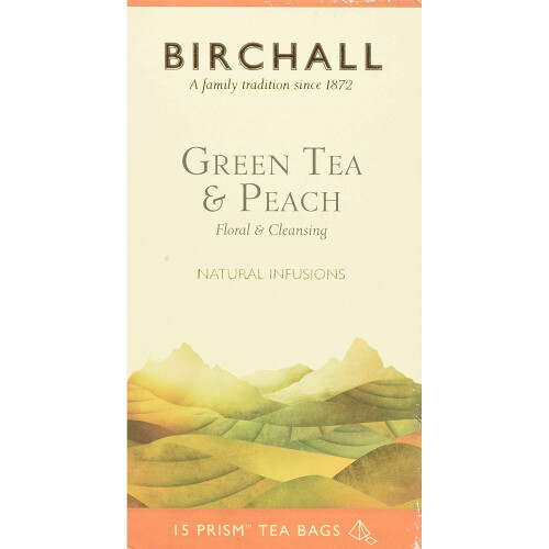 Te PRISM Grøn Te og Fersken -15 Birchall