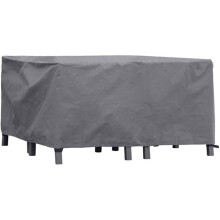 Perel Garden OCLS Cover for Lounge Set - XS, Black, 140 x 140 x 70 cm
