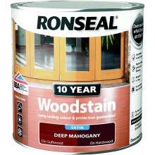 Ronseal 10 Year Woodstain Deep Mahogany 2.5L