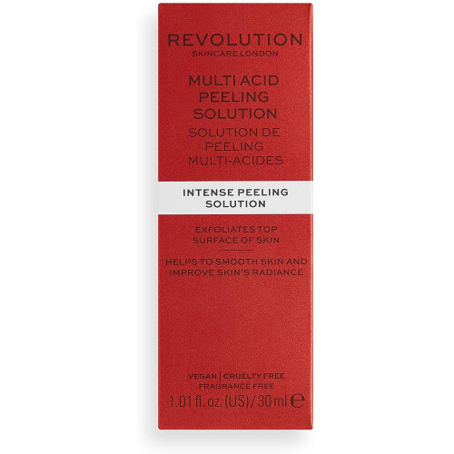 Revolution Skincare Multi Acid Peeling Solution 30 ml,red