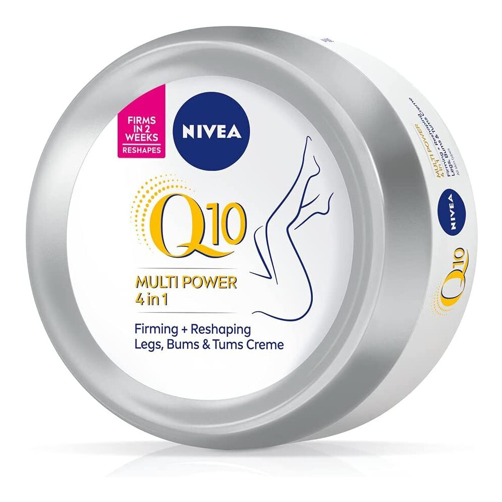 NIVEA Q10 Firming Body Cream (300ml), Hydrating Firming Body Lotion with Powerful CoQ10 to Firm the Skin, All Body Moisturiser for Beautiful Looking S