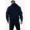 True Face (Grey, M) Mens Hooded Pullover Sweatshirt Plain Fleece Top 4