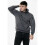 True Face (Black, M) Mens Hooded Pullover Sweatshirt Plain Fleece Top 6