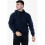 True Face (Black, M) Mens Hooded Pullover Sweatshirt Plain Fleece Top 2