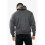 True Face (Black, S) Mens Hooded Pullover Sweatshirt Plain Fleece Top 8