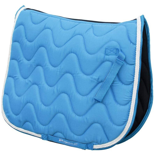 Rhinegold Wave Saddle Pad-Cob-Turquoise
