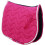 Rhinegold Wave Saddle Pad-Full-Raspberry 1