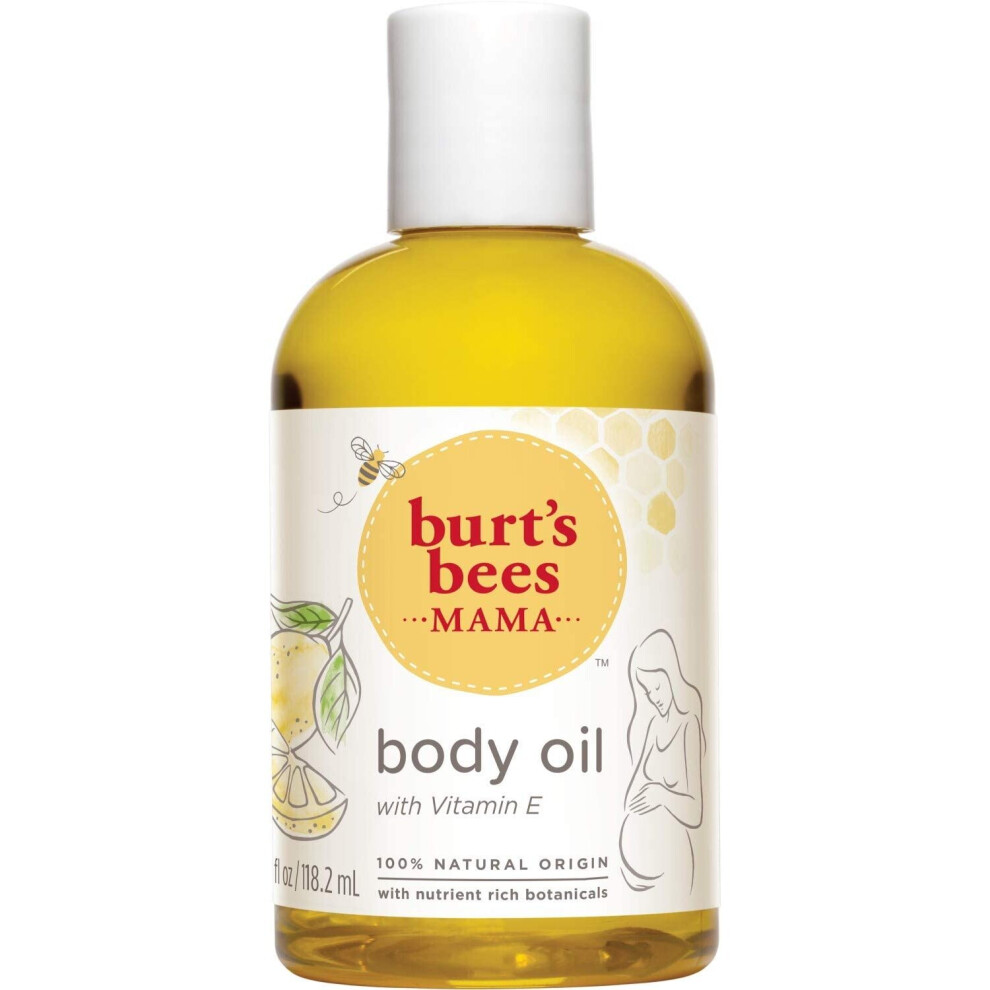 Burt's Bees Bee Nourishing Vitamin E Body Oil, 118.2 ml, Packaging May Vary