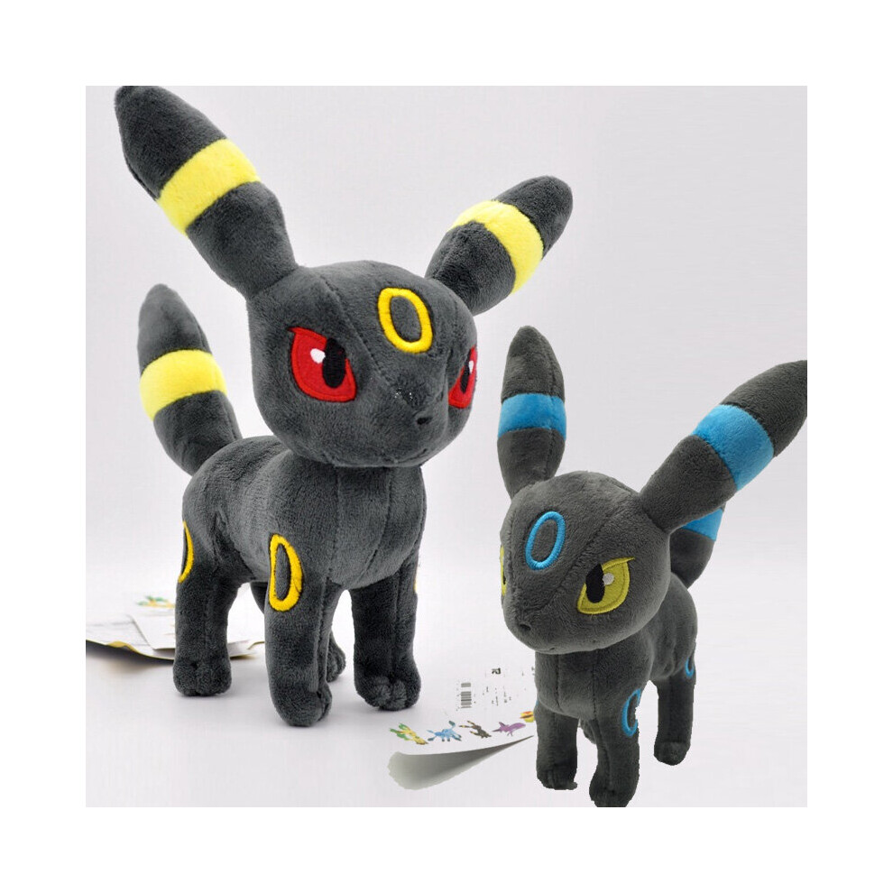 (2pcs) Shiny Umbreon 8" Plush Soft Toy Doll Stuffed Teddy