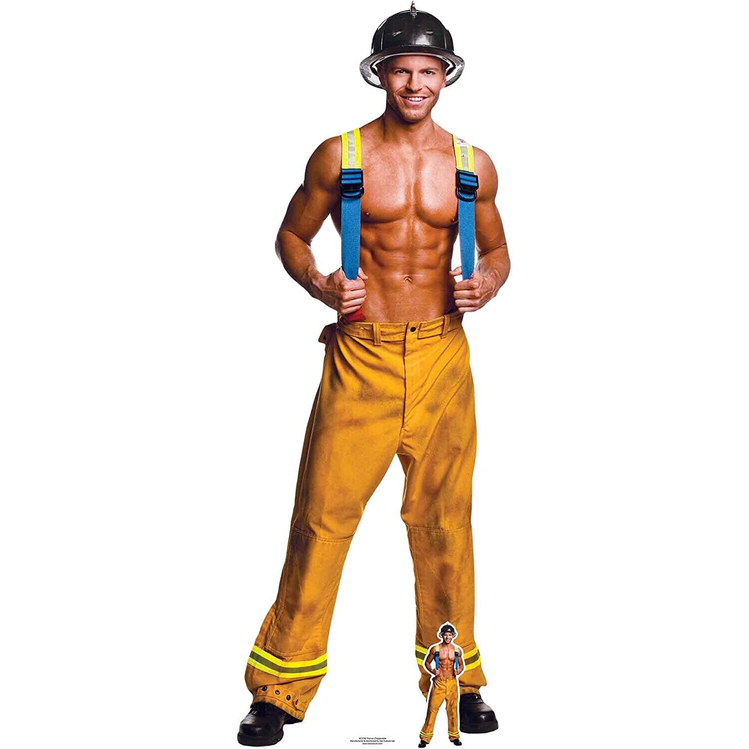 Star Cutouts Ltd Sc Fireman Chippendale Lifesize Cardboard Cutout