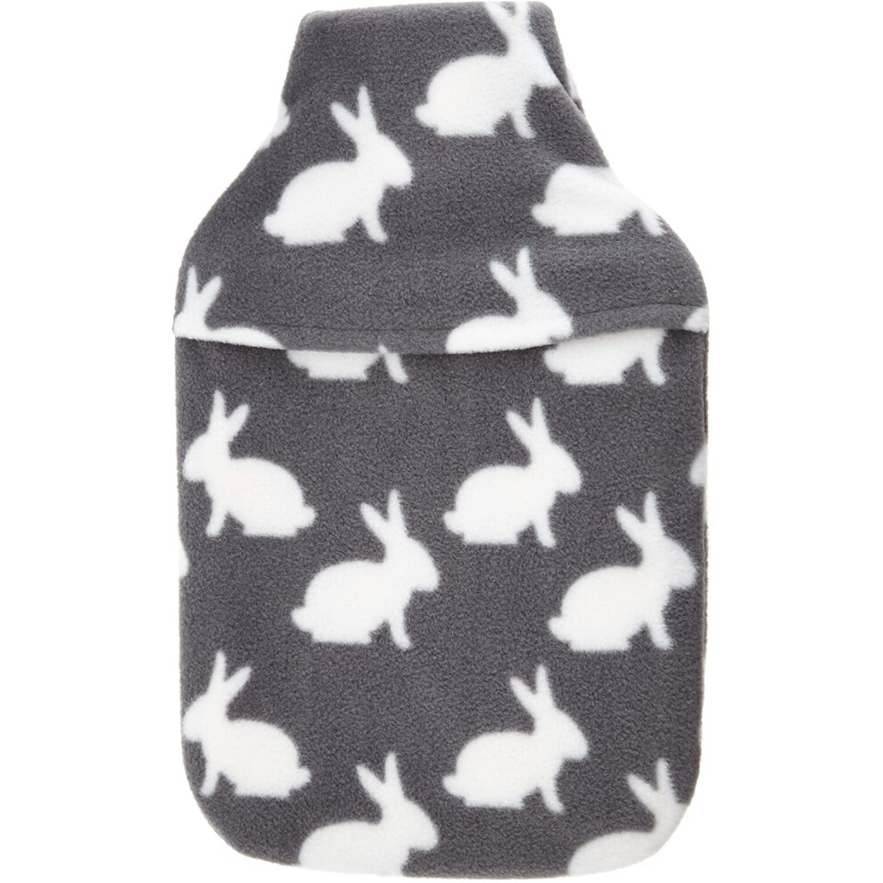 Vagabond Bags Ltd Vagabond Bags Grey Rabbit 2 Litre Hot Water Bottle And Cover, 475 G, 6304