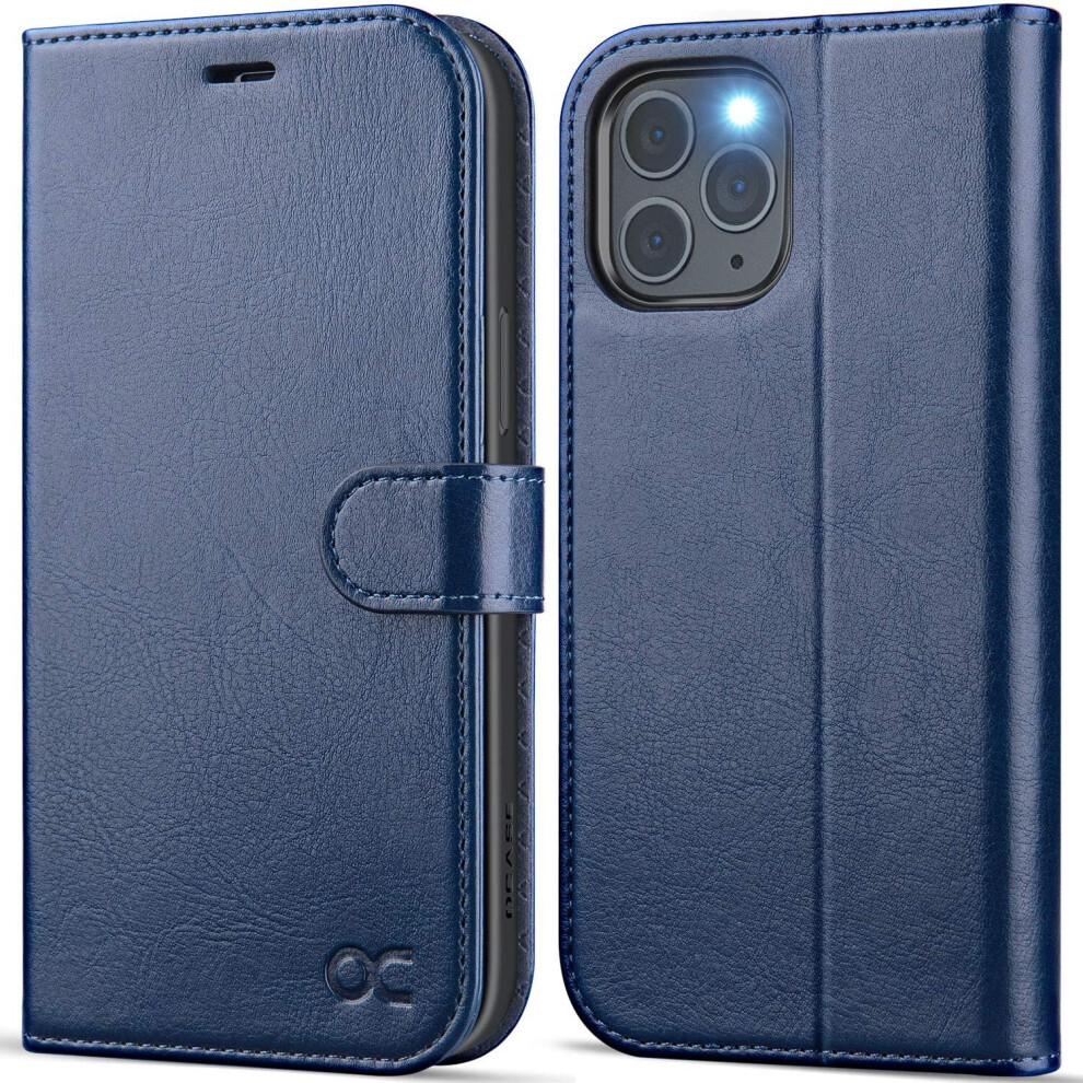 OCASE iPhone 12 Pro Max Case, PU Leather iPhone 12 Pro Max 5G Wallet Case [TPU Inner Shell][RFID Blocking][Kickstand][Card Holder] Flip Phone Cover Co