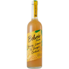 Belvoir Farm Honey Lemon & Ginger Cordial, 500ml (Pack of 6)