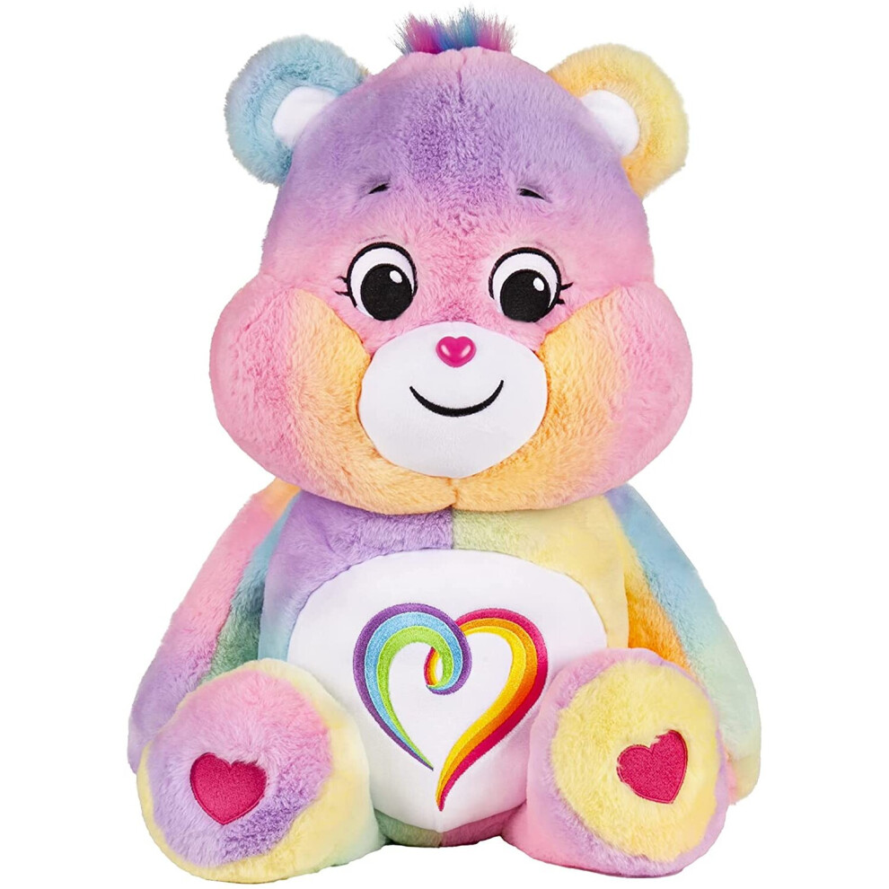 Care Bears 22067 24 Inch Jumbo Plush Togetherness Bear, Collectable Cute Plush Toy, Giant Teddy Bear, Cuddly Toys for Children, Soft Toys for Girls, B 