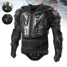 (2XL) Motorcycle Full Body Armour Chest Back Spine Arm Waist Armor Protective Jacket for ATV Dirt Bike