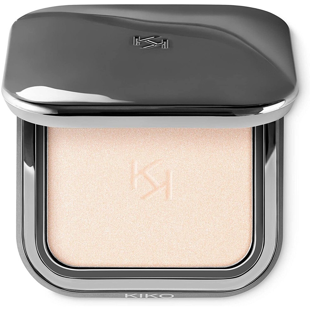 Kiko Milano Glow Fusion Powder Highlighter - 01 | Buildable Effect Powder Highlighter