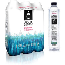 Aqua Carpatica Natural Still Mineral Water, 6 x 2 L